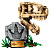 Конструктор Lego Jurassic World 76964 Окаменелости динозавров: череп Ти-Рекса